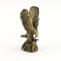 Antique Brass Flying Eagle Figurine | Copper Office Decor Gift Brass Figurine Babs 1pc