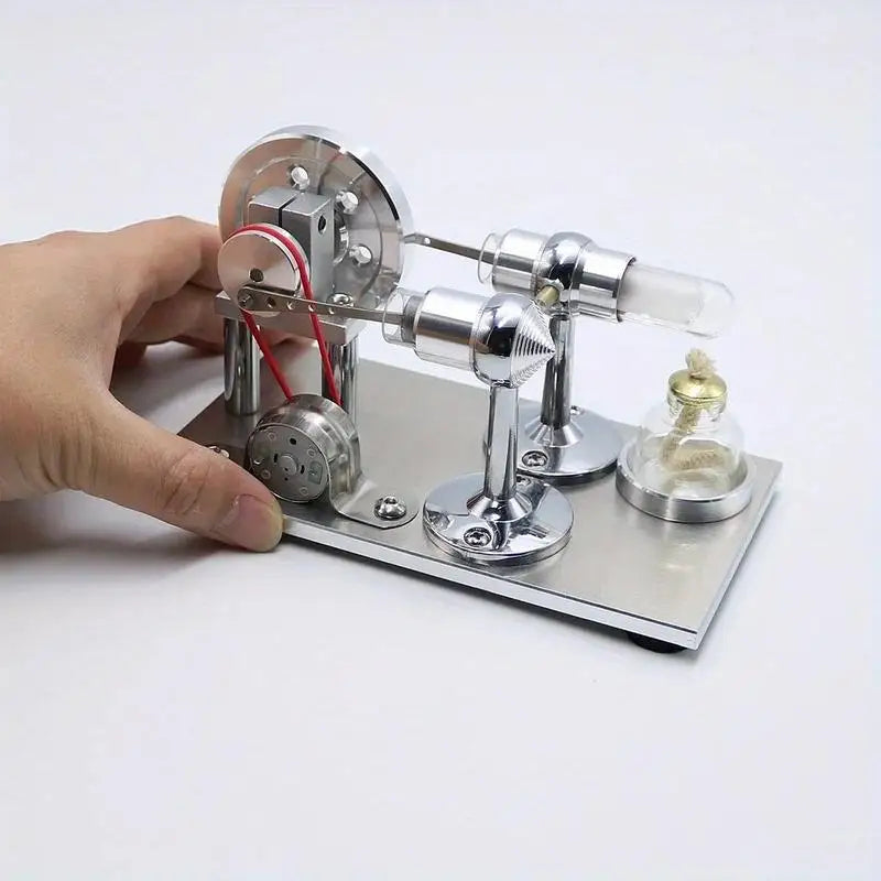 DIY Stirling Engine Model – Metal Physics STEM Education Kit Science Education Kit Babs
