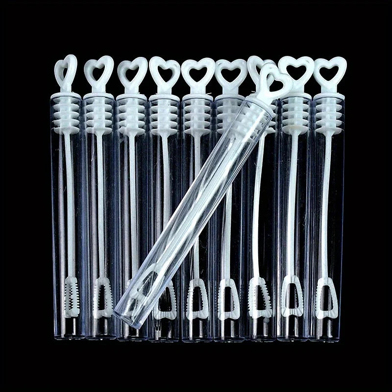 20 Heart Wand Bubble Tubes – Wedding & Party Favors Party Favor Set Babs
