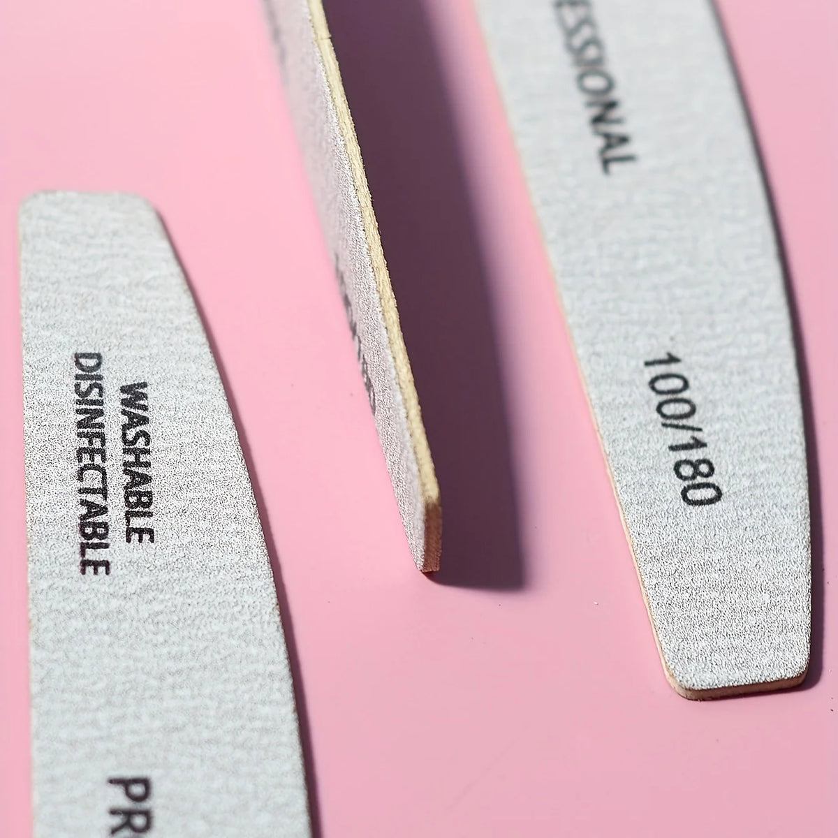 Professional Wooden Nail Files & Buffer Blocks – 10/25 Pack Nail Files & Buffers Babs
