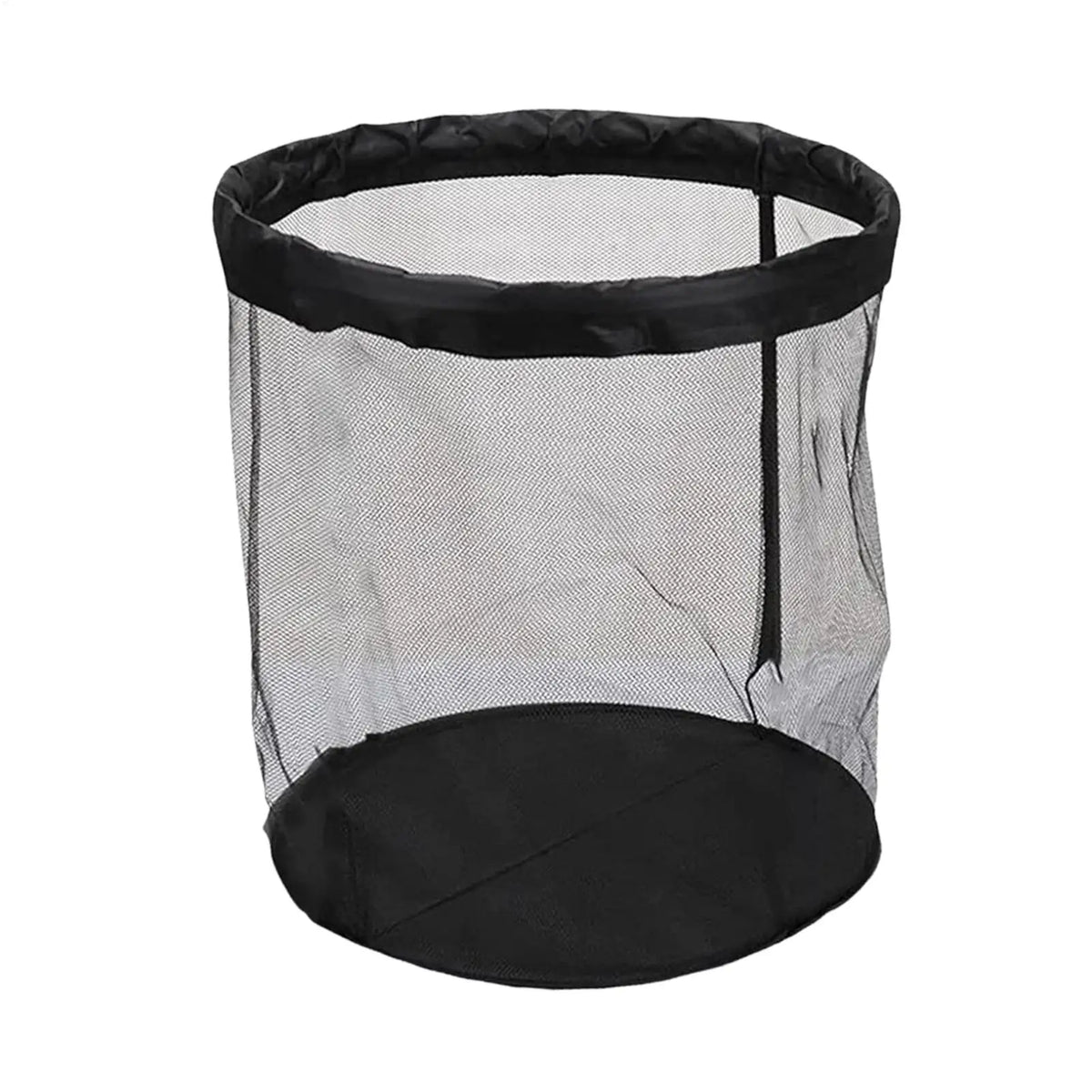 Large Ball Storage Bin – Portable Nylon Net Organizer Basket Ball Storage Organizer Babs
