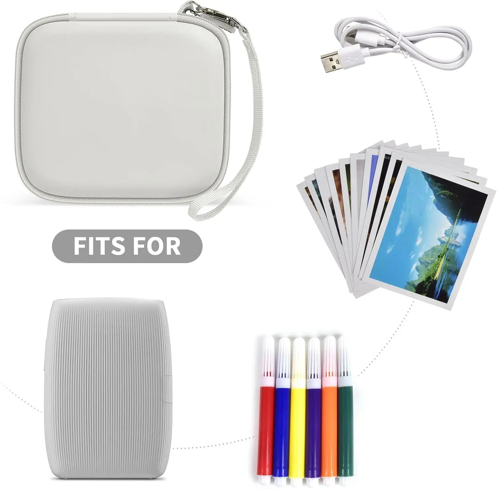 Instax Mini Link 3 Printer Case – Portable Storage Bag Printer Carry Case Babs