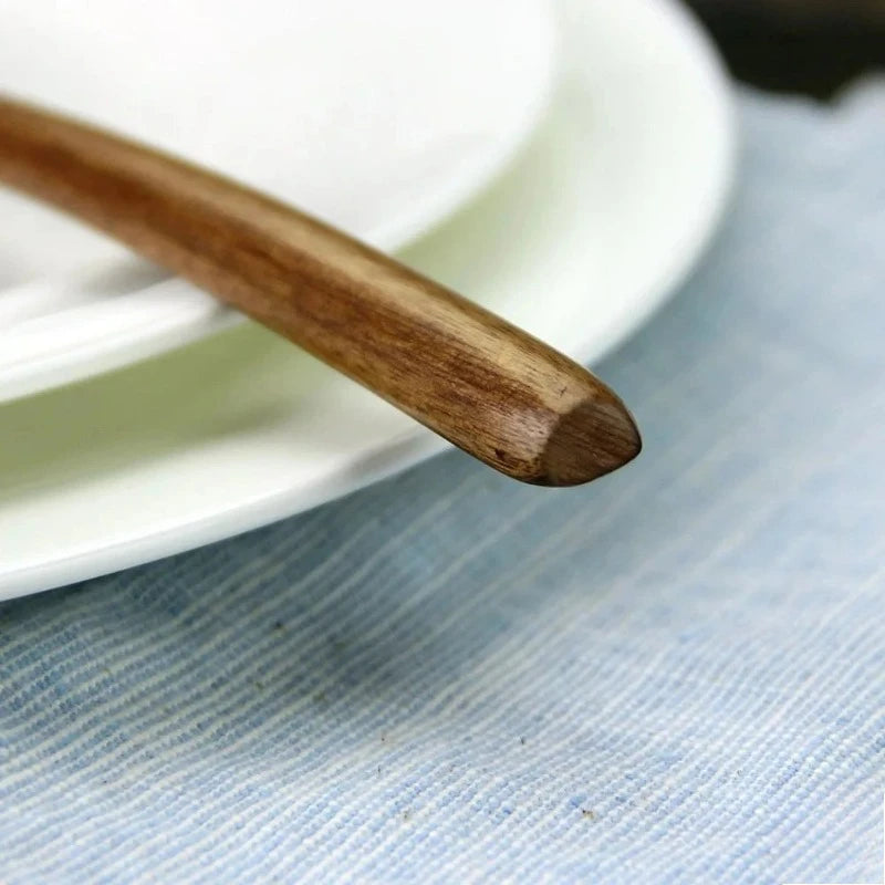 5-Piece Wooden Spoon & Fork Set – Eco-Friendly Kitchen Utensils Wooden Cooking Utensils Babs