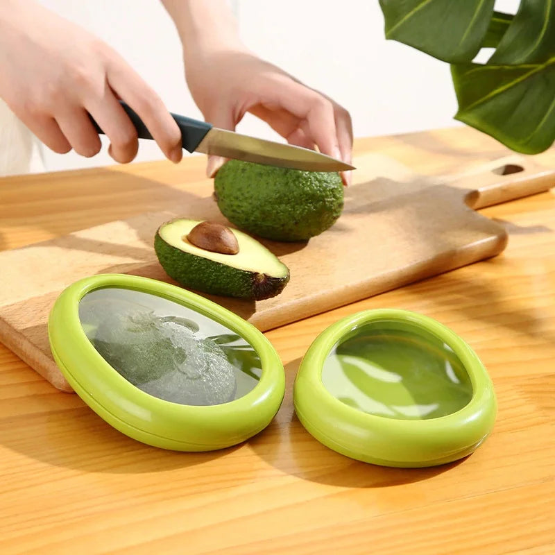 Fresh-Keeping Storage Box for Avocado, Tomato & Veggies Food Storage Container Babs