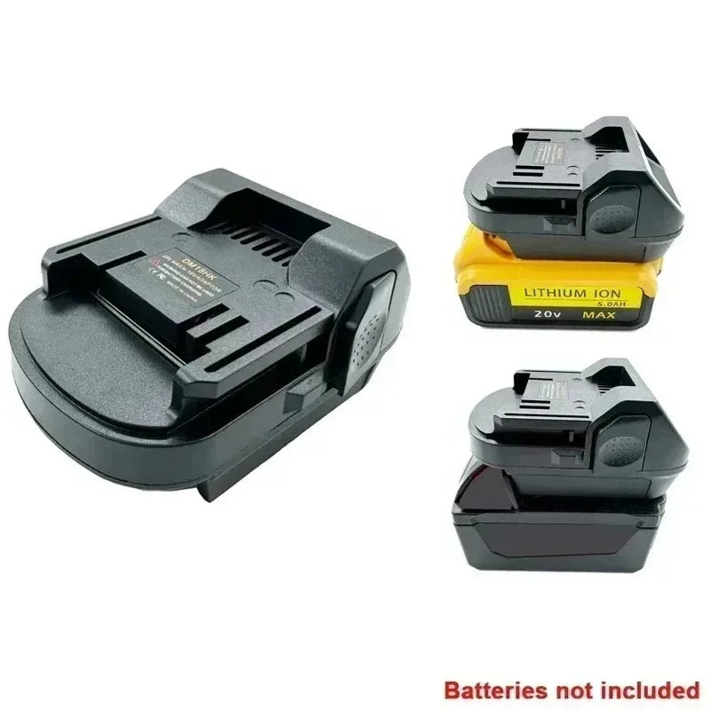 DM18HK Adapter: Milwaukee/Dewalt 18-20V to Hitachi 18V Tools Battery Adapter Babs
