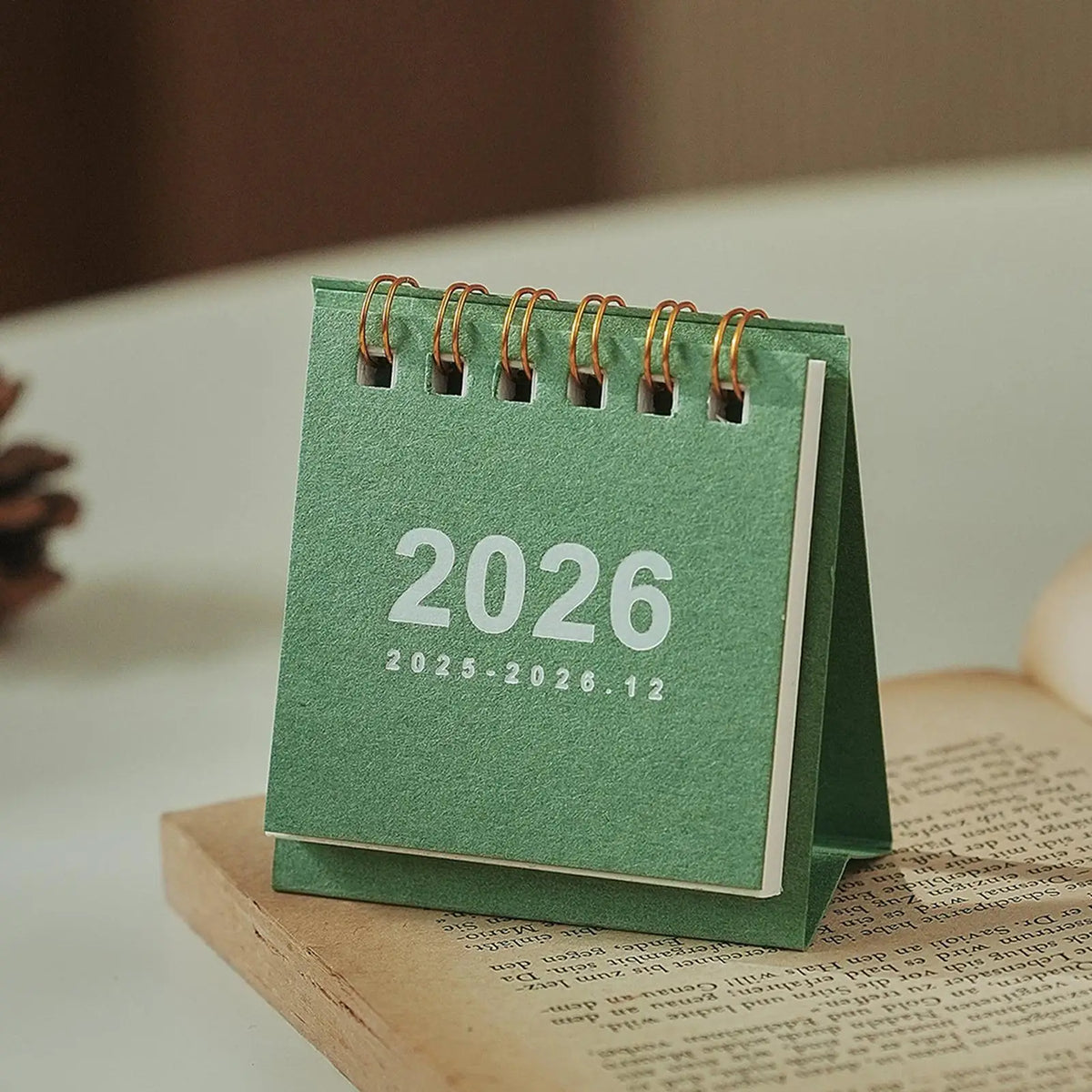 2026 Mini Desk Calendar – Portable 12-Month Planner Mini Desk Calendar Babs