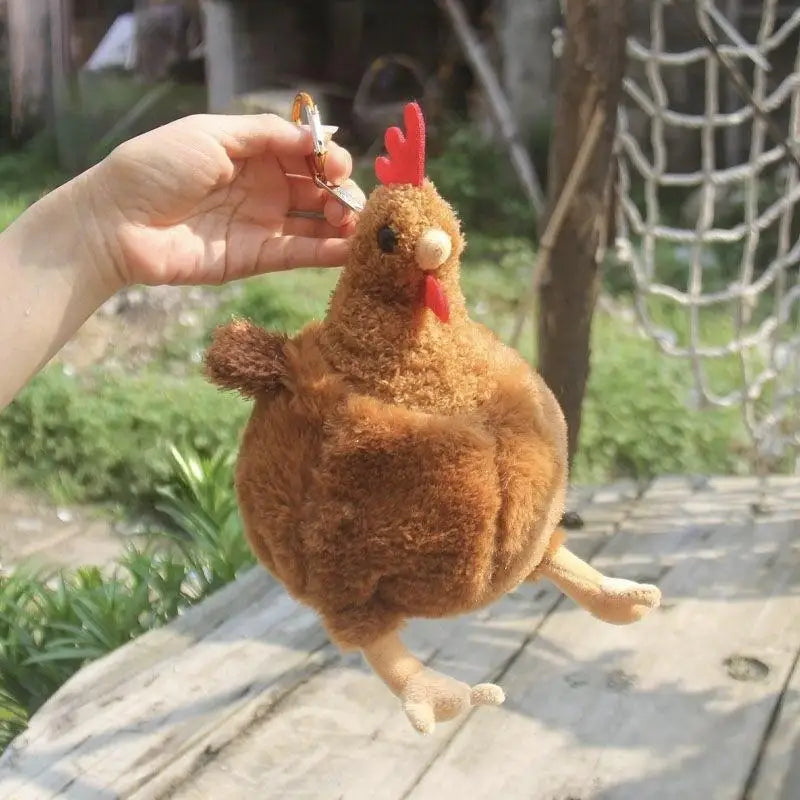 Cute Plush Chicken Pencil Case – Stuffed Pen Bag for Kids Plush Pencil Case Babs