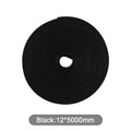 12mm 5m Reusable Nylon Cable Ties – Multi-Purpose Wire Organizer Reusable Cable Ties Babs Black 12x5000cm