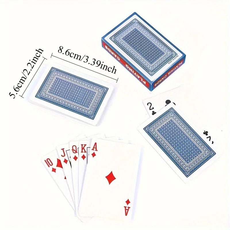 Premium Poker Size Playing Cards – 21, Euchre & Canasta Playing Card Deck Babs