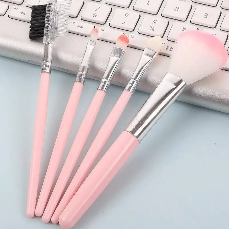 10-Piece Makeup Brush Set – Eyeshadow, Foundation & More Makeup Brush Set Babs