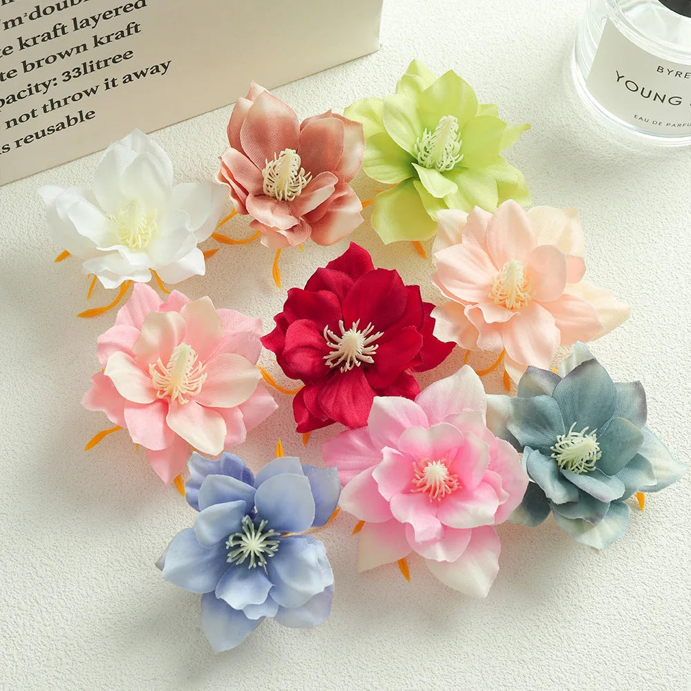 10Pcs Silk Peony Artificial Flowers for Wedding & Home Décor Artificial Silk Flowers Babs