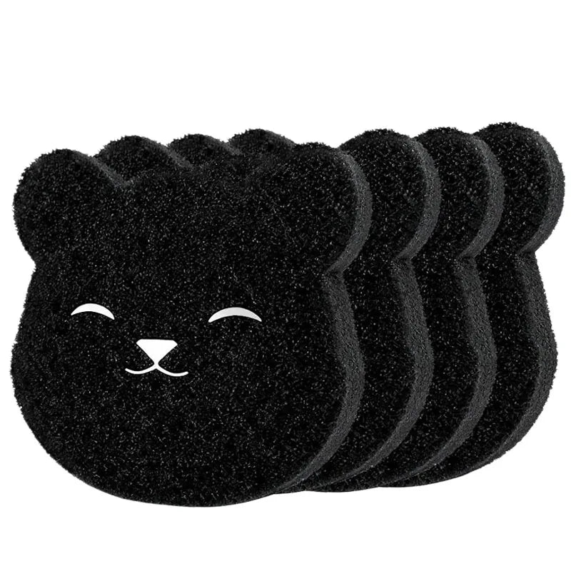 64pcs Bear Laundry Balls – Lint & Pet Hair Catcher Sponge Laundry Lint Remover Babs 4pcs