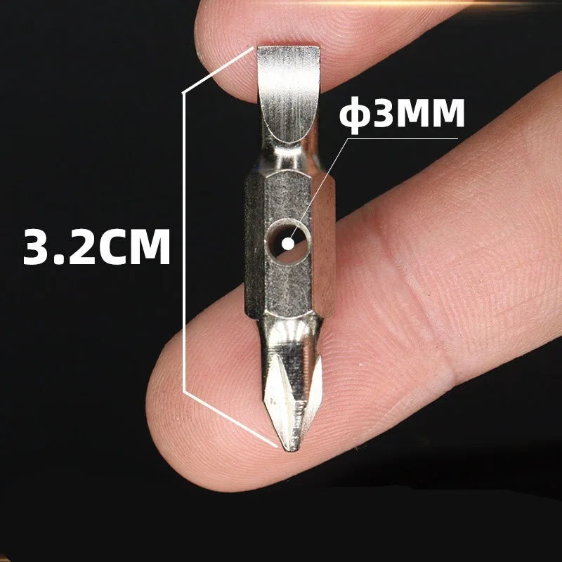 Keychain Screwdriver Set – Flathead & Phillips Stainless Steel Keychain Screwdriver Set Babs