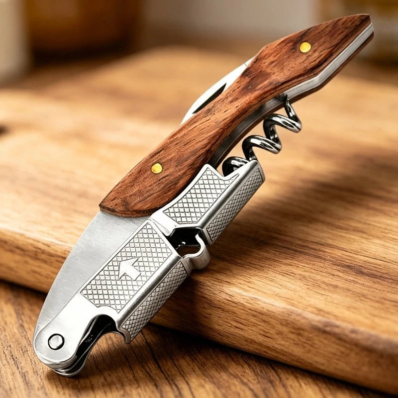 Babs Multi-Function Metal Bottle Opener – Compact & Stylish Bar Bottle Opener Babs