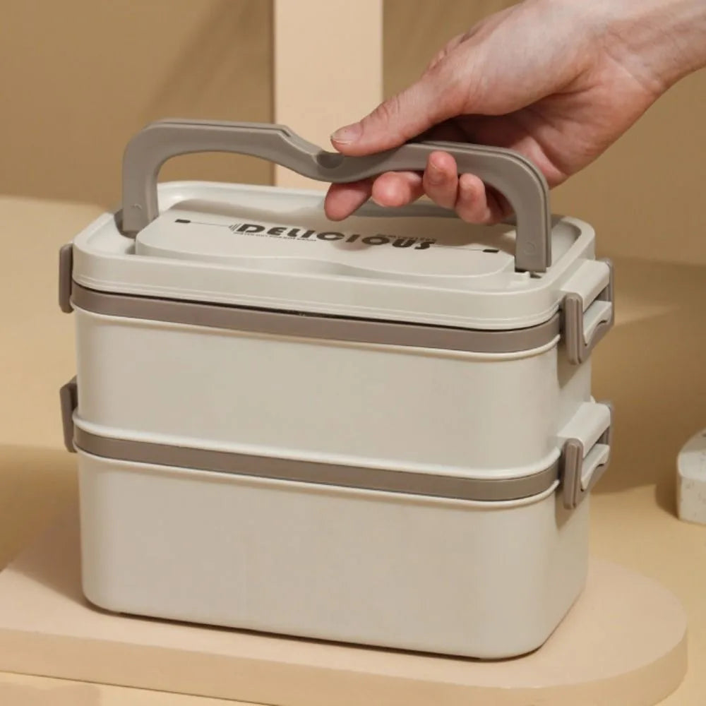 Stainless Steel Multi-Layer Lunch Box – Leak-Proof & Microwaveable Lunch Box Babs