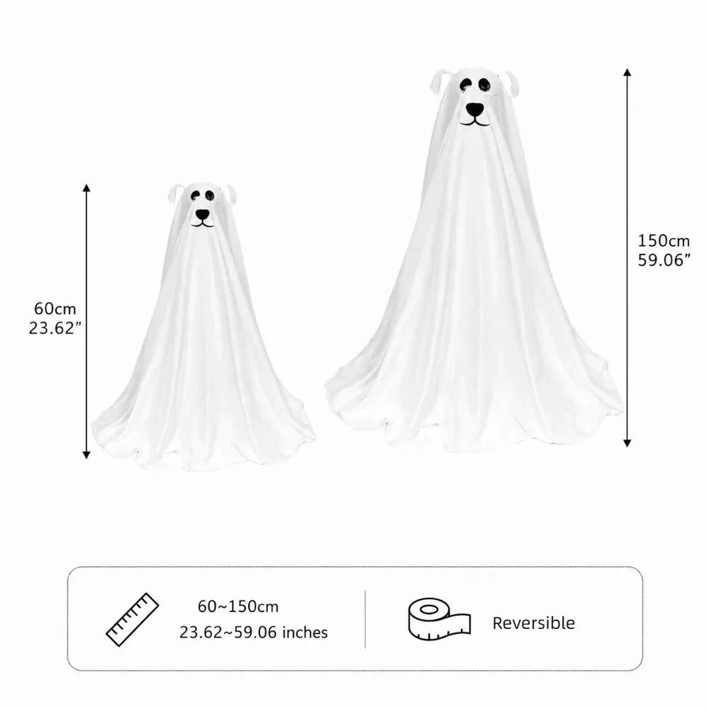 Ghost Dog Halloween LED Ornament | Remote Control Yard Decor Halloween LED Ornament Babs