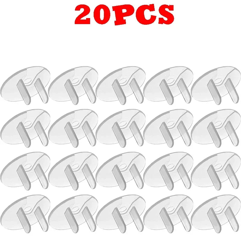10-Pack Childproof Outlet Covers – Baby Safety Socket Protectors Baby Safety Cover Babs 20pcs