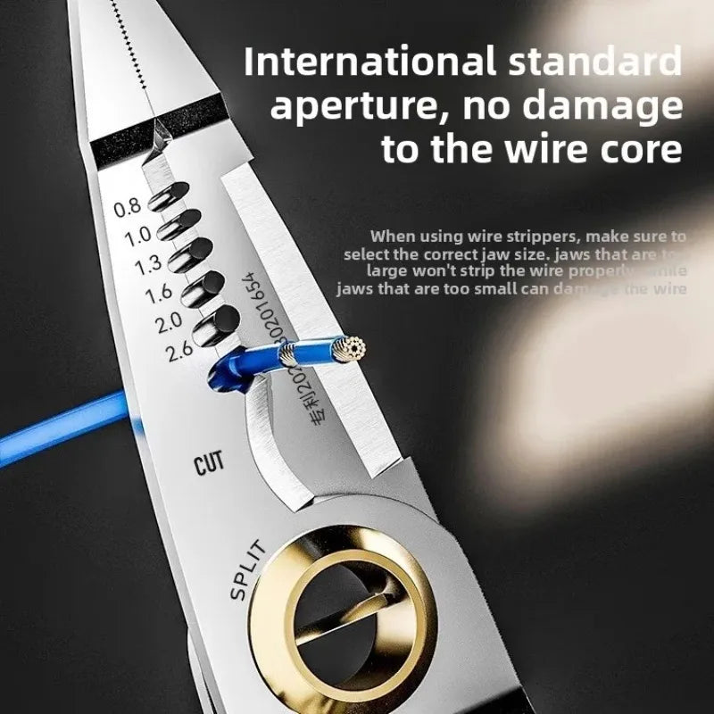Wire Stripper Crimping Pliers – Multifunctional Cable Cutter Wire Stripper Pliers Babs