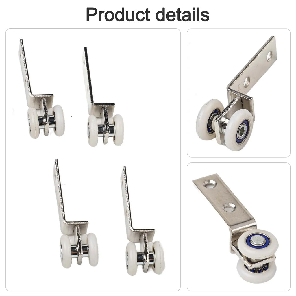 Sliding Door Pulley Block – Metal Bearing Curtain Rail Track Door Track Pulley Babs