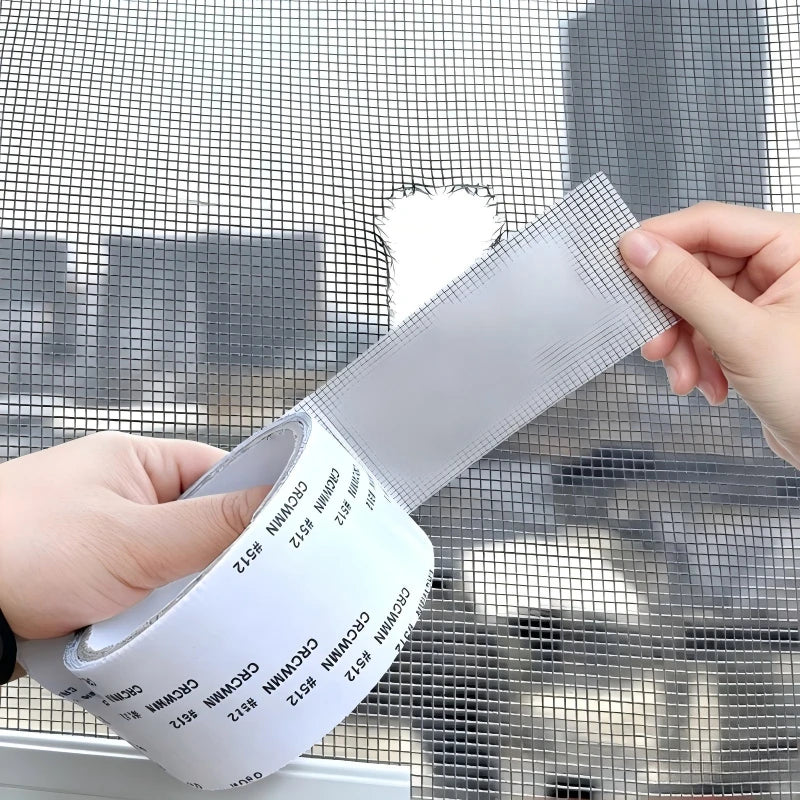 Self-Adhesive Window Screen Repair Patch Tape | Mesh Fix Screen Repair Tape Babs