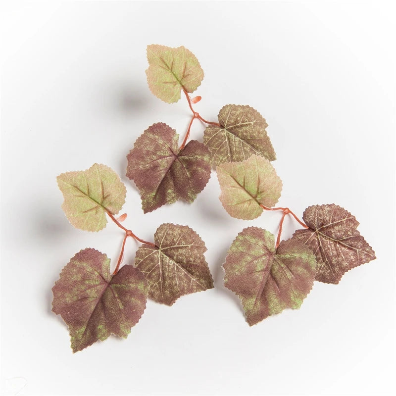 Silk Artificial Maple Leaves 50/100pcs – Wedding & Home Decor Artificial Silk Leaves Babs color 2 100 pcs