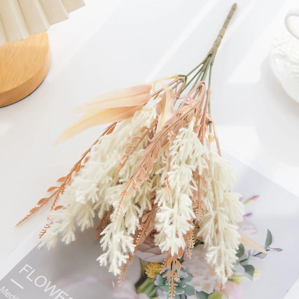 Artificial Silk Reed Stems – Wedding, Garden & Party Decor Artificial Floral Stems Babs