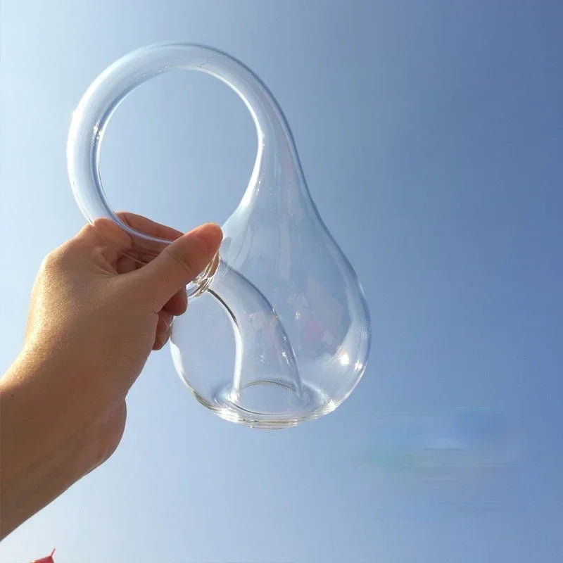 Klein Bottle Glass Ornament – 4D Space Decorative Gift Glass Decorative Ornament Babs