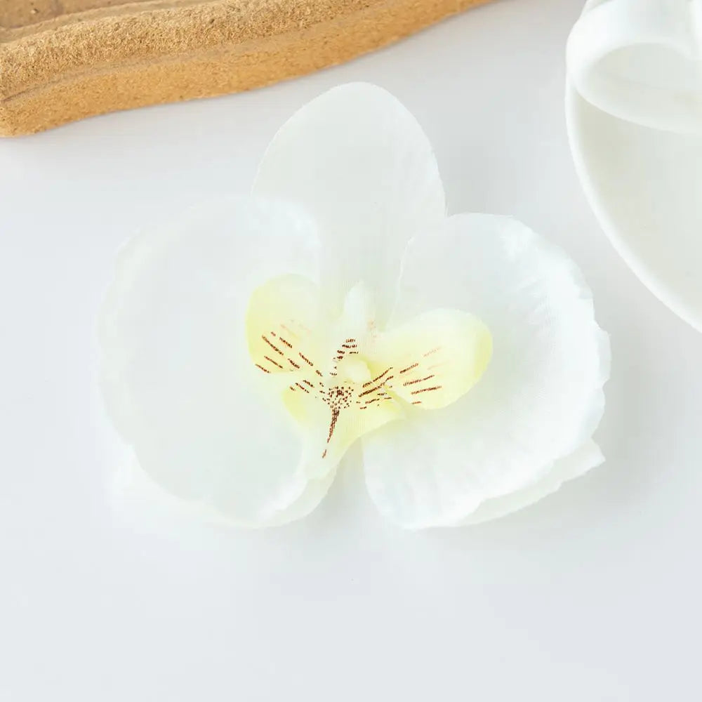 Silk Moth Orchid Artificial Flowers 5/10pcs – Wedding & Home Décor Artificial Silk Flowers Babs 8 5pcs