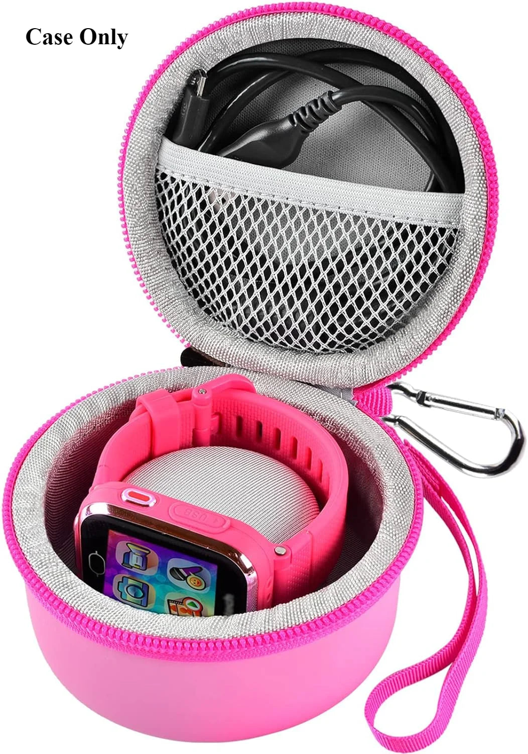 VTech KidiZoom DX2 DX3 Smartwatch Case & Organizer Box Smartwatch Carrying Case Babs Pink