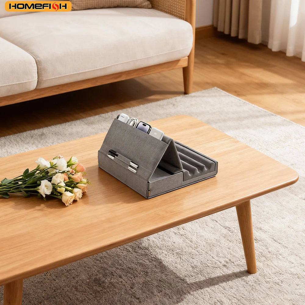 Foldable Tablet Pillow Stand for Lap, Bed & Desk with Pocket Tablet Pillow Stand Babs