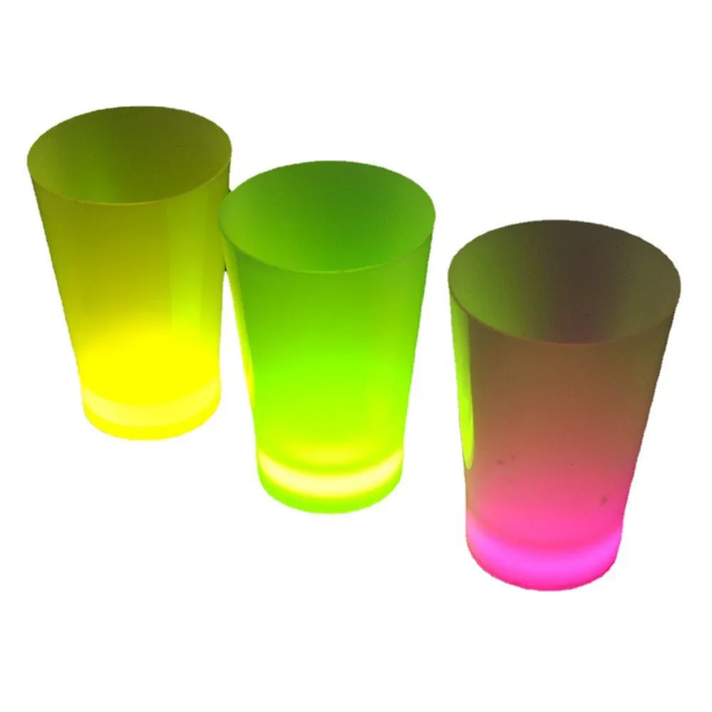 20pc Neon Glow Stick Party Cups – Multi-Color Kids Birthday Glow Party Cups Babs
