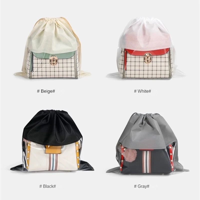 Dustproof Drawstring Storage Bags, Moisture-Proof 5-Pack Drawstring Storage Bag Babs