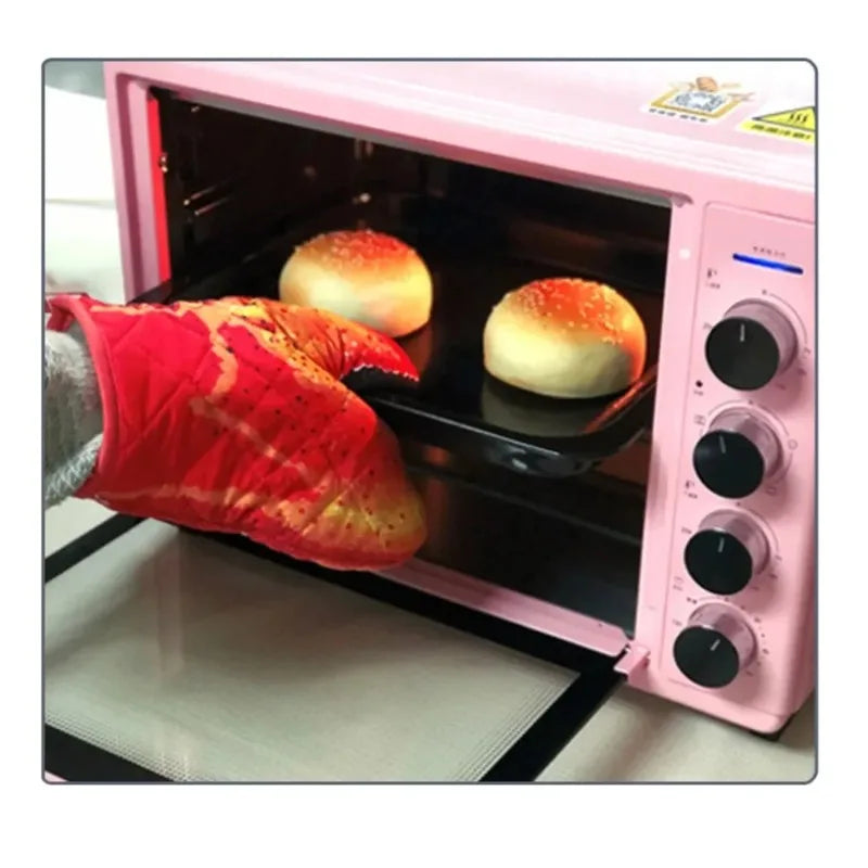 Lobster Claw Oven Mitts – Heat Resistant Cotton Kitchen Glove Oven Mitt Babs