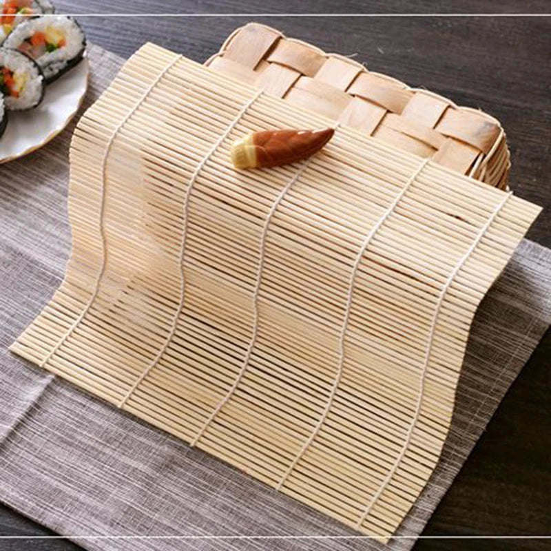 Bamboo Sushi Rolling Mat & Onigiri Mold Kit | Rice Ball Shaper Sushi Making Kit Babs