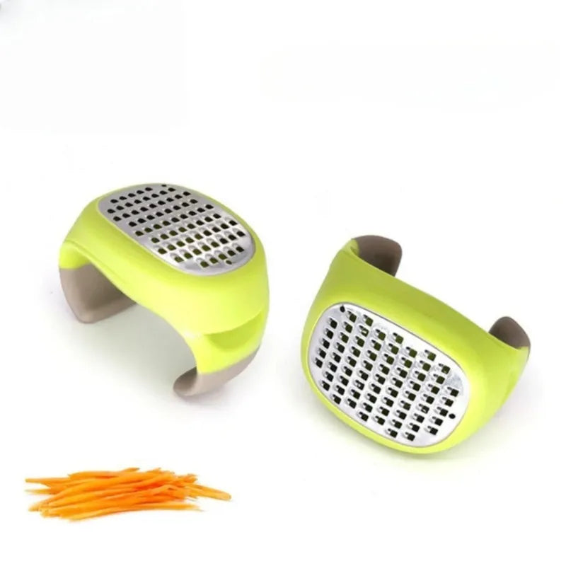 Stainless Steel Garlic Press Grater – Ginger, Cheese & Veggies Kitchen Grater Tool Babs