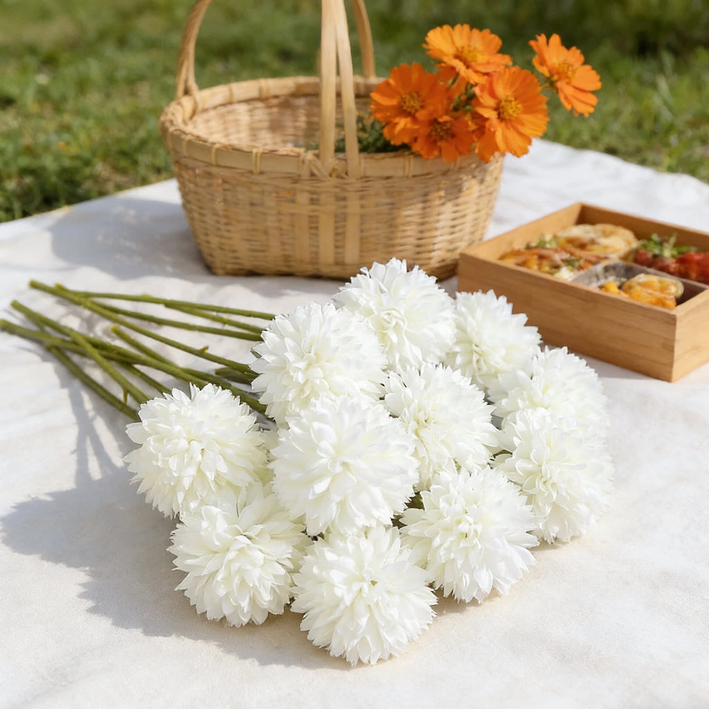 Silk Hydrangea Artificial Flowers for Wedding & Home Décor Artificial Flowers Babs