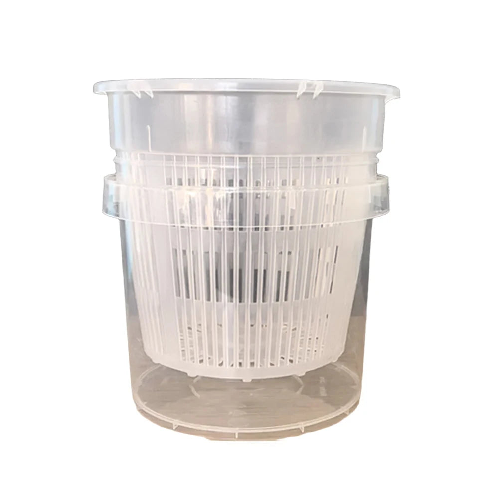 Self-Watering Orchid Pot | Transparent Plastic Planter with Holes Self-Watering Planter Babs