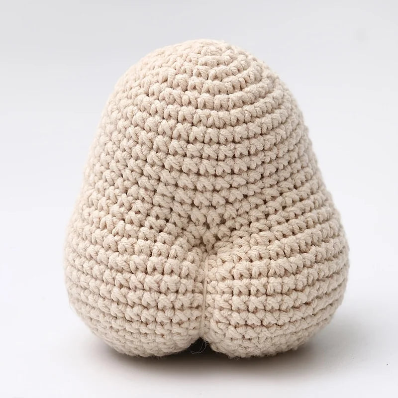 Positive Potato Crochet Kit – Quirky DIY Ornament Gift Crochet Craft Kit Babs