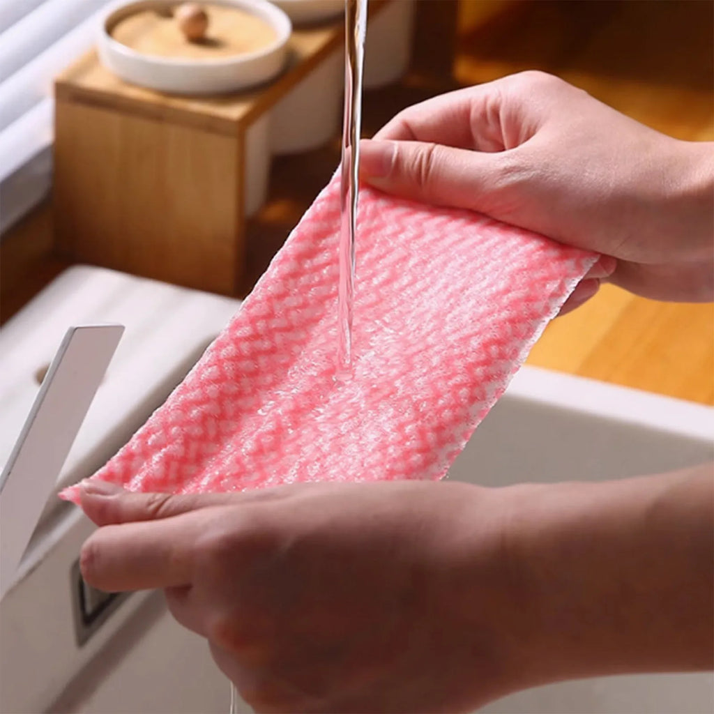 Reusable Cellulose Sponge Cloths – Absorbent Dish Towels Reusable Cleaning Cloth Babs