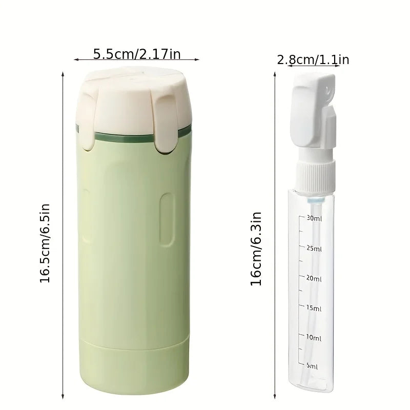 4-in-1 Leakproof Refillable Travel Bottles for Toiletries Travel Dispenser Bottles Babs