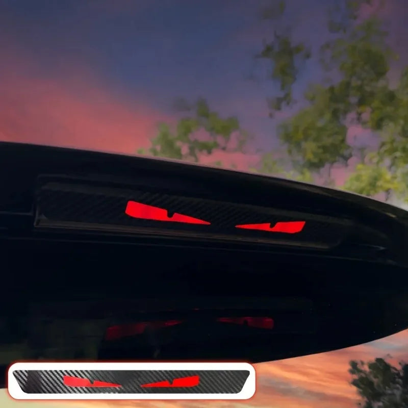 Monster Eyes Car Tail Light Decal – Devil Eyes Brake Sticker Car Light Decal Babs