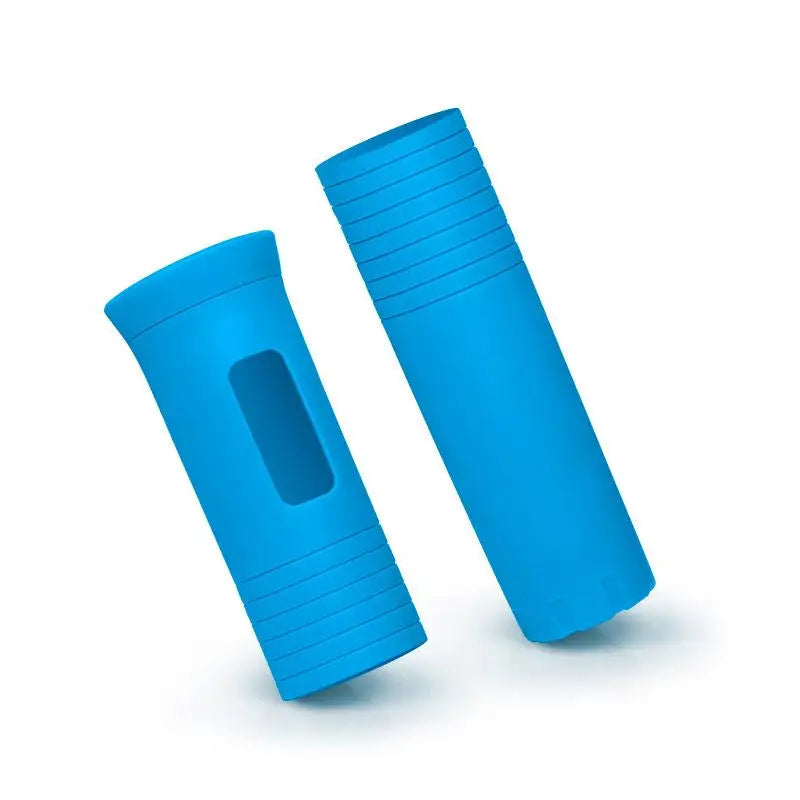 Wireless Mic Rubber Handle Cover – Non-Slip KTV Sleeve Set Mic Handle Cover Babs blue