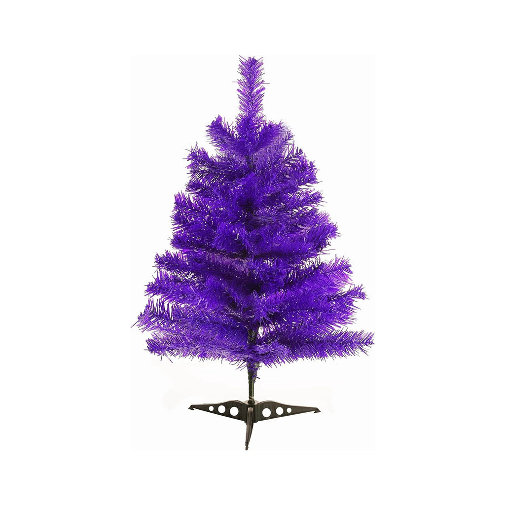White 60cm Artificial Christmas Tree – Holiday Home Decoration Artificial Christmas Tree Babs 0.6M PURPLE