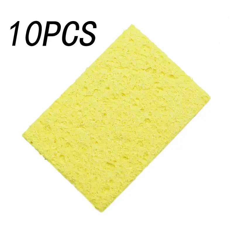 Soldering Iron Tip Cleaning Sponge – 10/20/50 Pcs Yellow Soldering Tip Cleaner Babs 10PCS