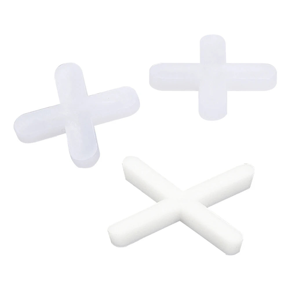 500PCS Cross Tile Spacer Clips 1.0–3.0mm Floor & Wall Leveling Tile Spacer Clips Babs