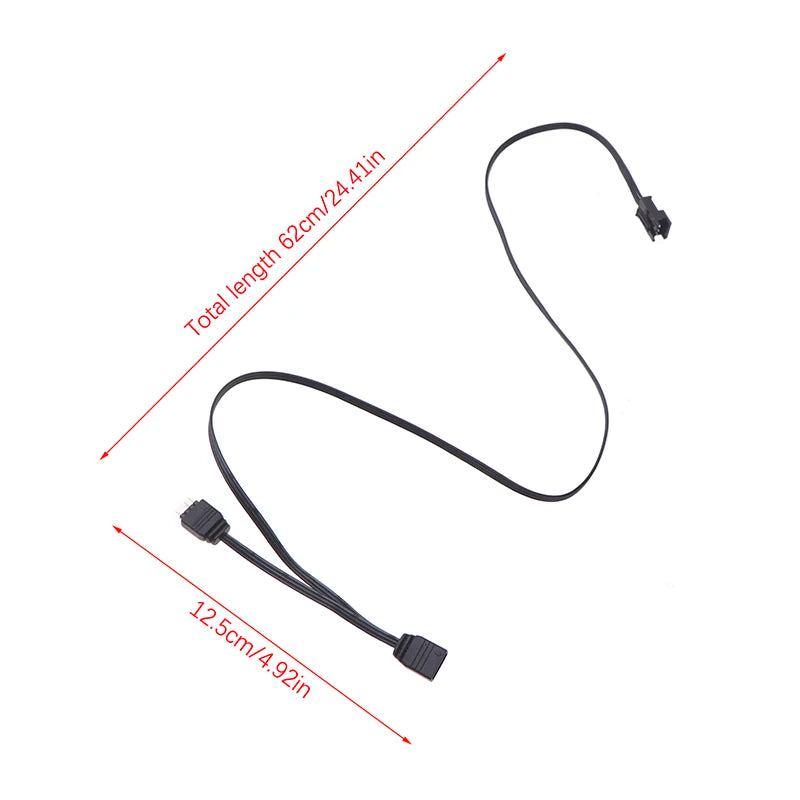 DRGB 5V 3-Pin ARGB Motherboard Adapter Cable – PHANTEKS ARGB Adapter Cable Babs