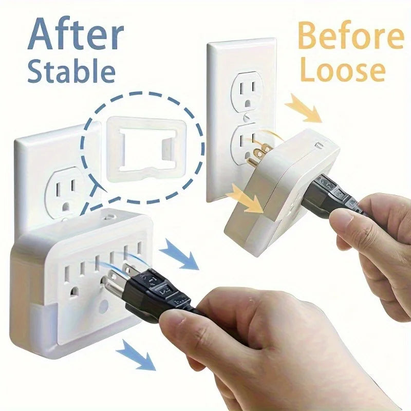12-Pack Socket Stabilizer – Fix Loose Plugs, Flame-Retardant PC Socket Stabilizer Babs Default Title