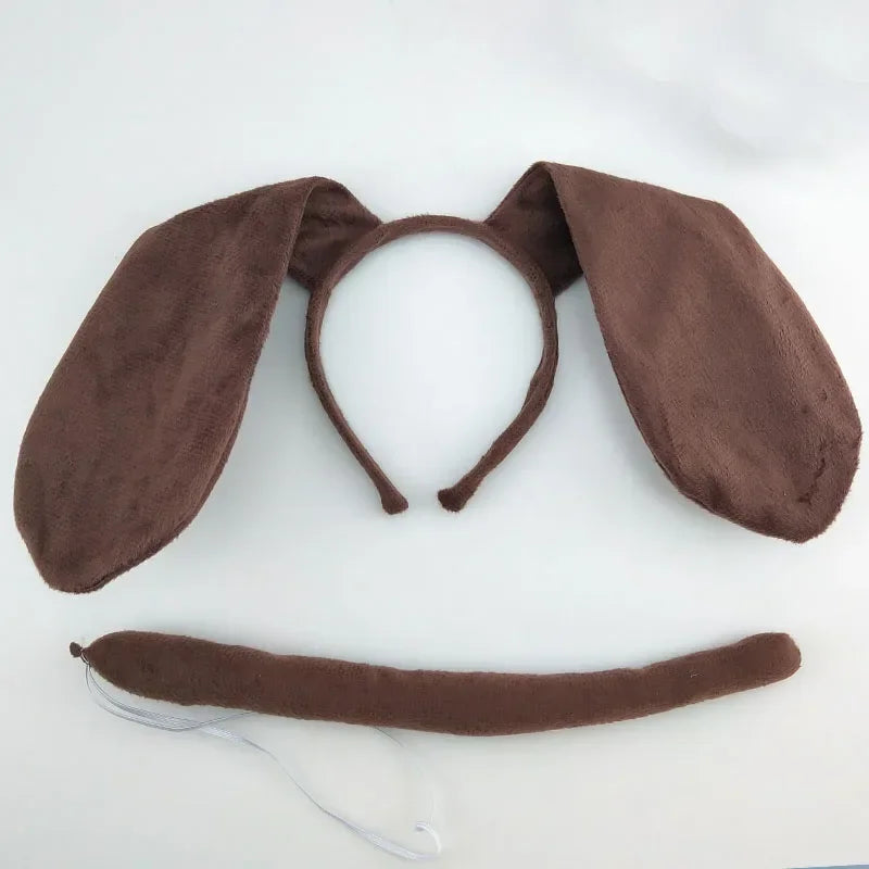 Animal Ear Headband Bow Tie Costume Set – Party & Cosplay Costume Accessory Set Babs 9