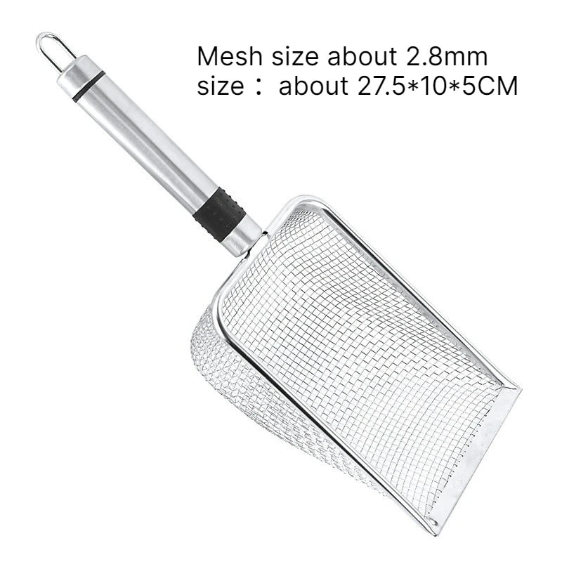 Stainless Steel Cat Litter Scoop – Rust-Proof Pet Sifter Shovel Cat Litter Scoop Babs stainless steels
