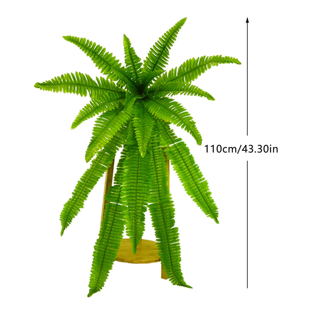 UV Resistant Artificial Fern – Realistic Fake Plant Décor Artificial Plant Babs